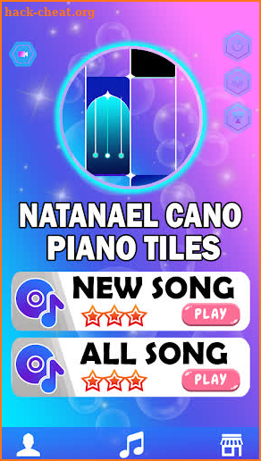 Natanael Cano Piano Tiles screenshot