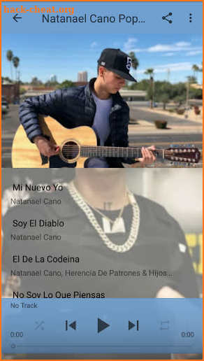Natanael Cano SONGS - Amor Tumbado screenshot