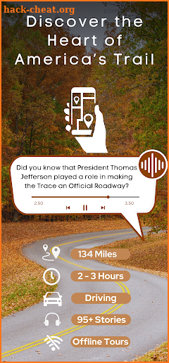 Natchez Trace Parkway GPS Tour screenshot