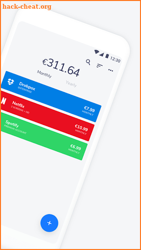 Nate - Track your monthly payments screenshot
