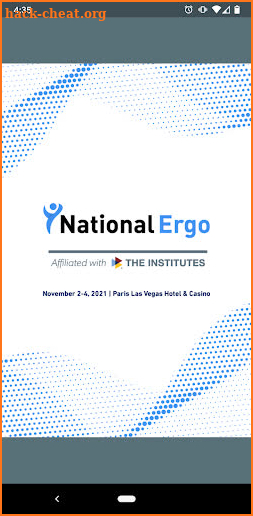 National Ergonomics Conference screenshot
