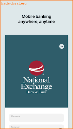National Exchange Bank Mobile screenshot