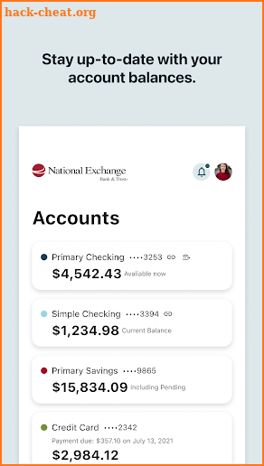 National Exchange Bank Mobile screenshot