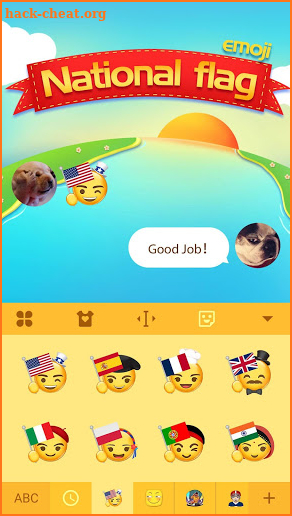 National Flag Emoji screenshot