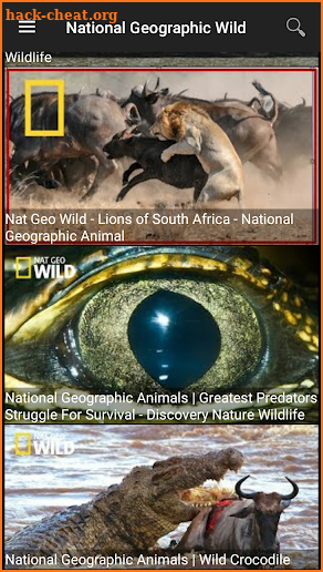 National Geographic Documentaries screenshot