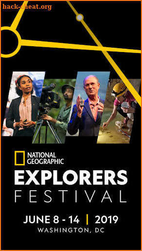 National Geographic Society Events screenshot