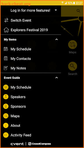 National Geographic Society Events screenshot