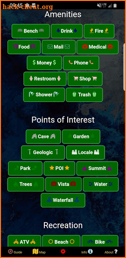 National Parks Map & Guide USA screenshot