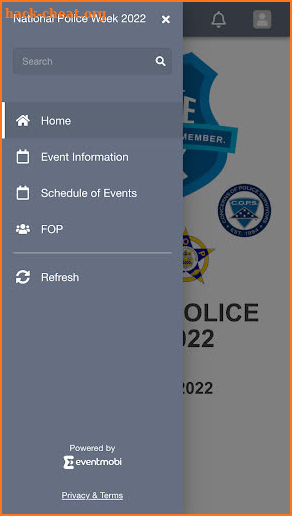 National Police Week 2022 screenshot