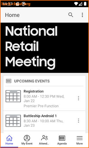 National Retail Meeting (NRM) screenshot