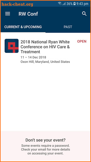 National Ryan White Conference screenshot