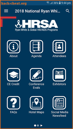 National Ryan White Conference screenshot