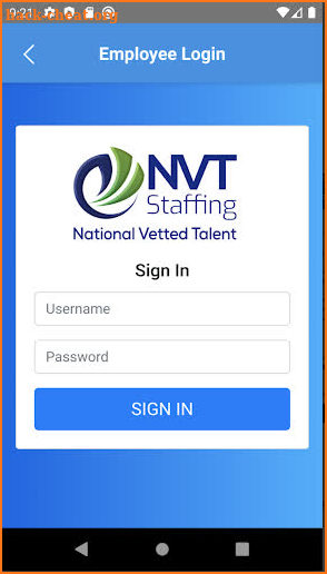 National Vetted Talent Staffing screenshot