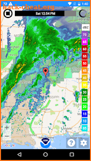 National Weather Service NOW screenshot