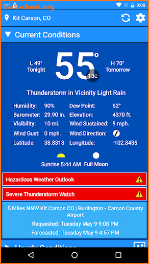 National Weather Service NOW 2019 screenshot