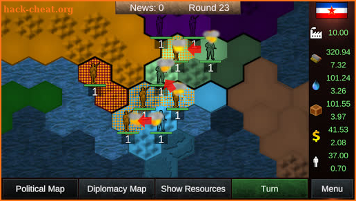 Nations in Combat Lite screenshot