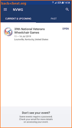 Natl Veterans Wheelchair Games screenshot
