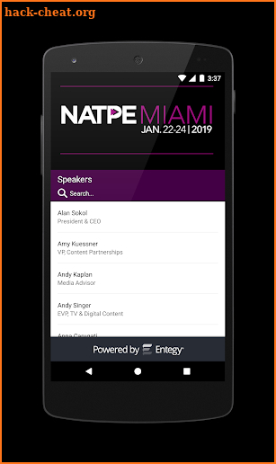 NATPE Miami 2019 screenshot