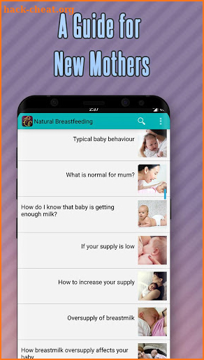 Natural Breastfeeding screenshot