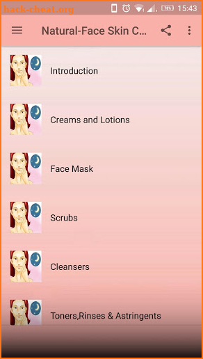 Natural-Face Skin Care screenshot