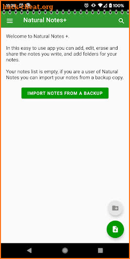 Natural Notes + screenshot