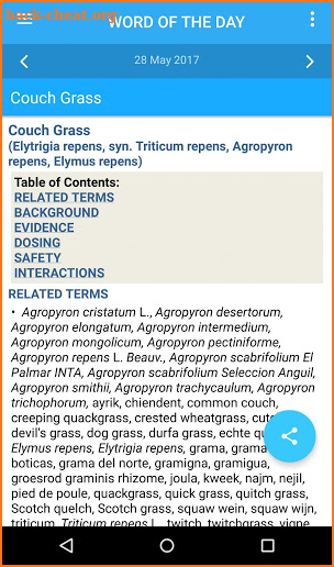 Natural Standard Herb & Supplement Guide screenshot