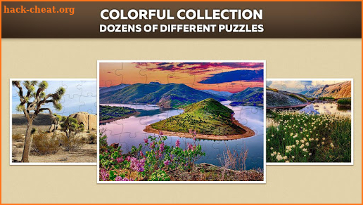 Nature and landscape jigsaw puzzles screenshot
