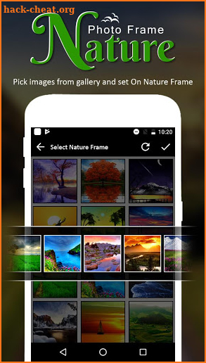 Nature Photo Editor screenshot