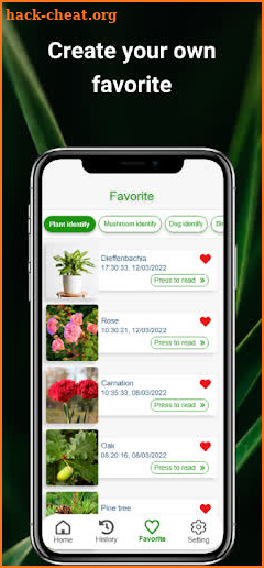 NatureSN- Plant Identifier App screenshot