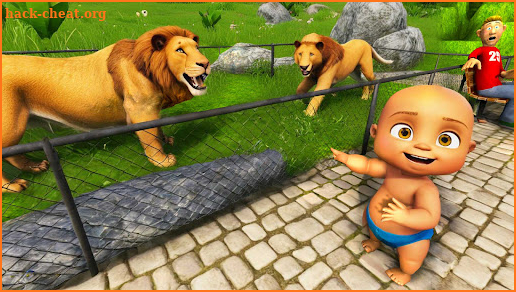 Naughty Baby 3D: Daddy Zoo Fun screenshot