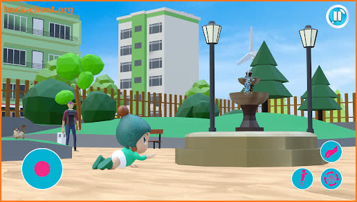 Naughty Baby Scape Home Escape screenshot
