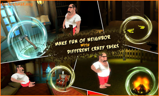Naughty Neighbor Hell House Scary Game screenshot