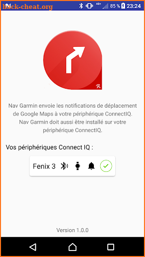 Nav Garmin Connect IQ screenshot