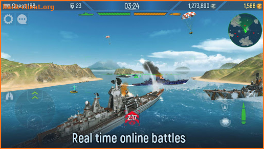 Naval Armada: Fleet Battle screenshot