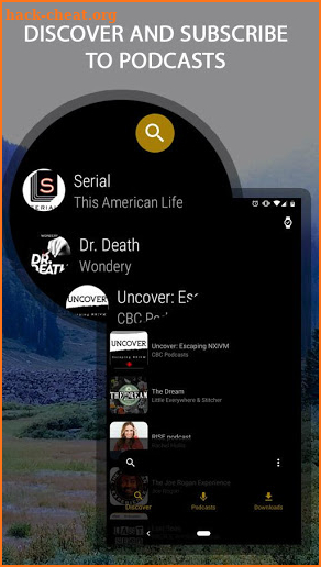 NavCasts - Wear OS Podcast Player Offline Playback screenshot