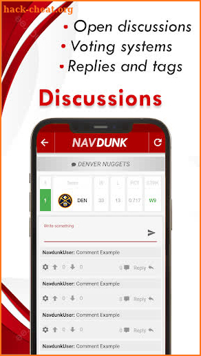 Navdunk screenshot