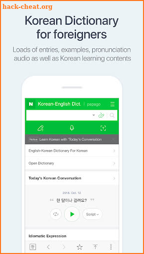 NAVER Korean Dictionary screenshot