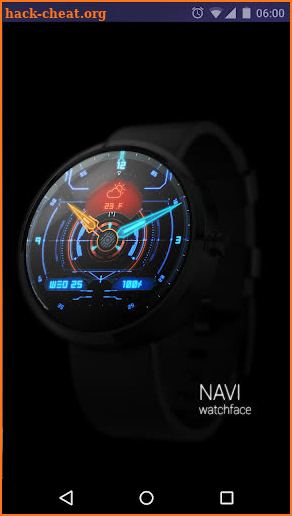 NAVI - Watch face screenshot