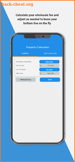 Navid Moosa REI Calculator screenshot