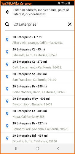 Navigation by Verizon Connect screenshot