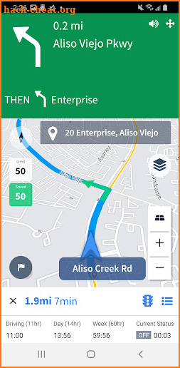 Navigation by Verizon Connect screenshot