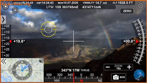 Navigation Camera. Angle, Position, Levels screenshot