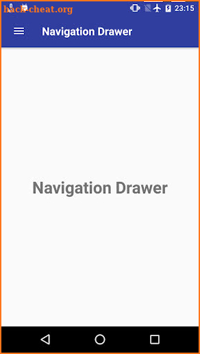 Navigation Drawer screenshot
