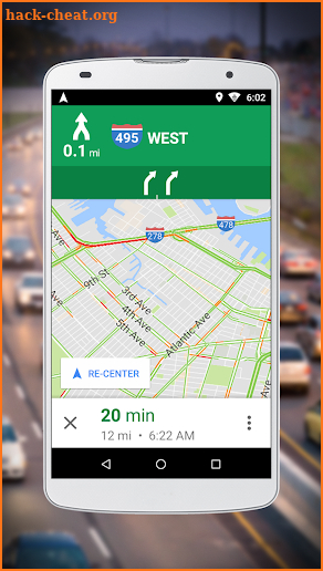 Navigation for Google Maps Go screenshot