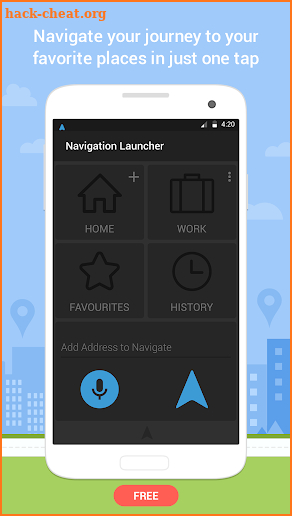 Navigation - GPS Navigation, Free Maps GPS screenshot