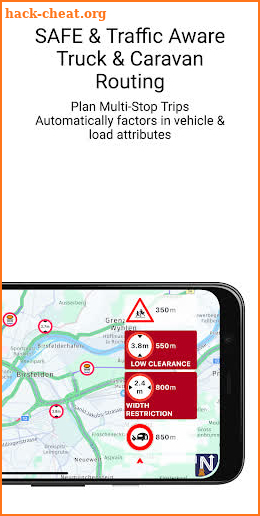 Navigation GPS Truck & Caravan screenshot
