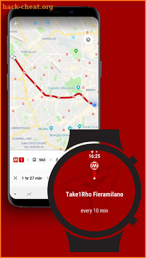 Navigation [Huawei watches] screenshot