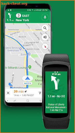 Navigator Lite [Google Maps Viewer: Gear Fit] screenshot