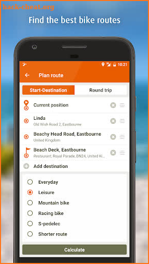 Naviki – Bike navigation screenshot