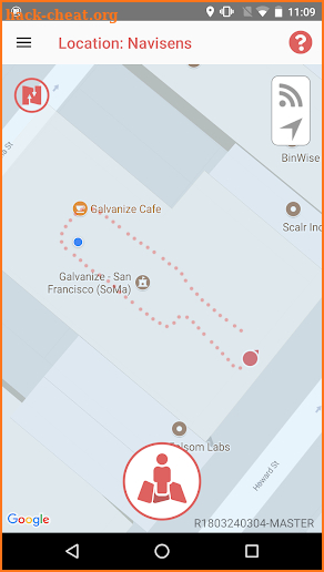 Navisens Maps screenshot